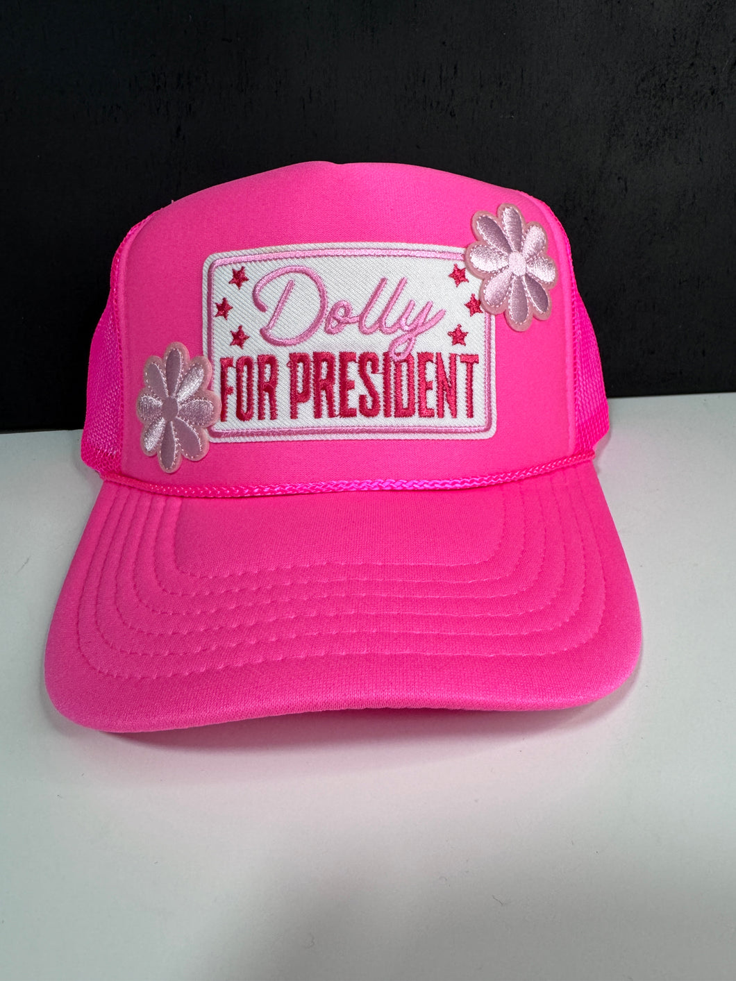 Dolly For President Custom Trucker Hat